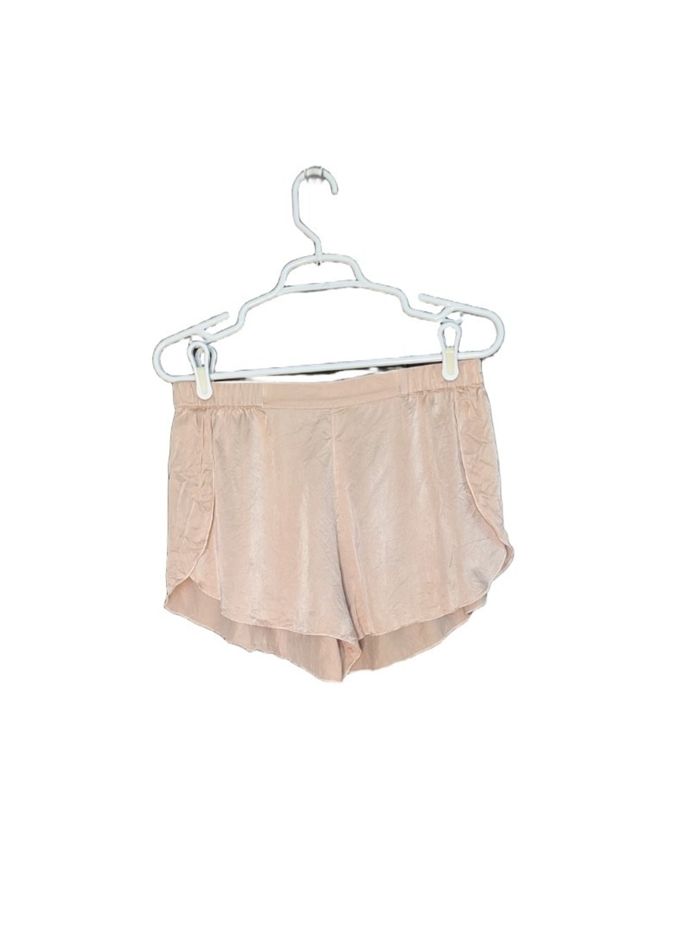 Lunya Women Two Piece Tank Shorts Pajama Set Washable Silk Pink Size Medium - Picture 4 of 8